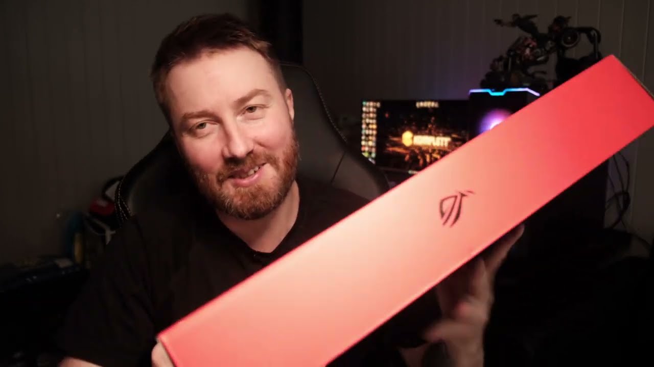 ASUS ROG STRIX SCOPE II RX RED відчиняння та перший погляд на цю ГЕЙмерську клавіатуру Ч.1