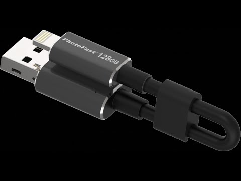Флэш-накопитель PhotoFast MemoriesCable U3 128 Gb. Распаковка, первый осмотр Все
