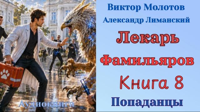 Аудиокниги Попаданцы Фэнтези  Лекарь Фамильяров Книга 8