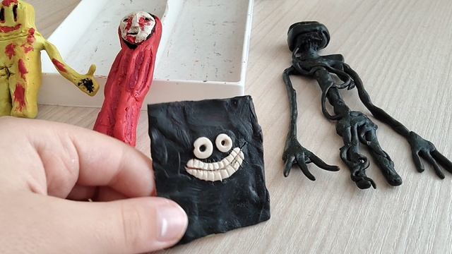 фигурки из пластилина из игар закулисья и Тревора эндерсона