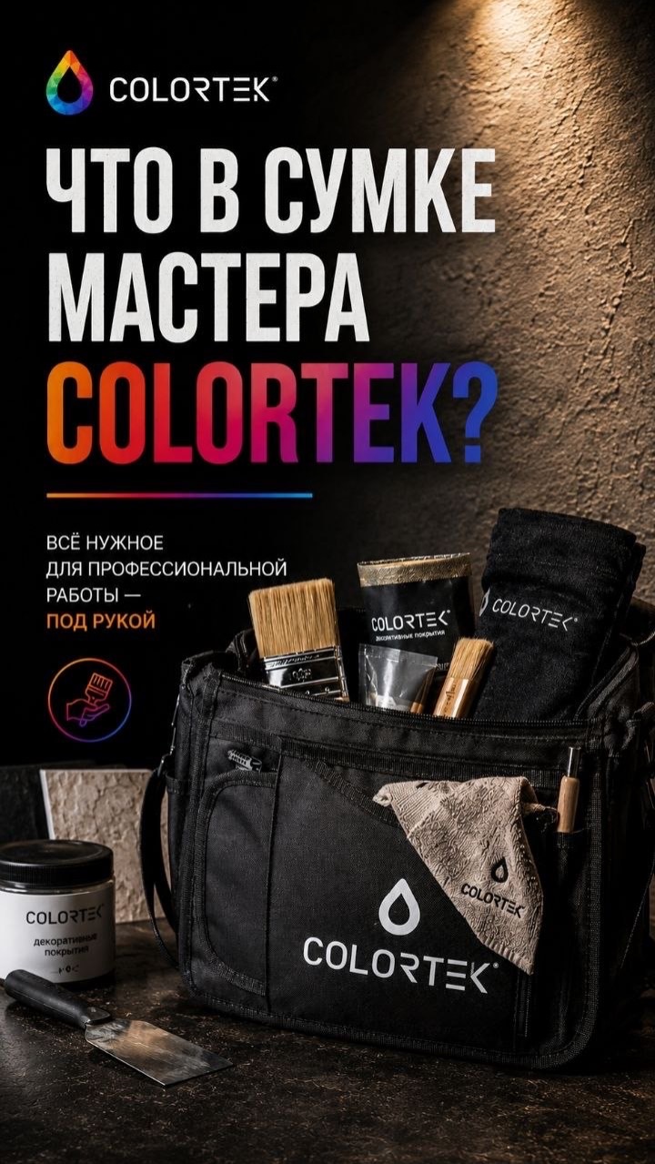  Что в сумке профессионального мастера COLORTEK?
