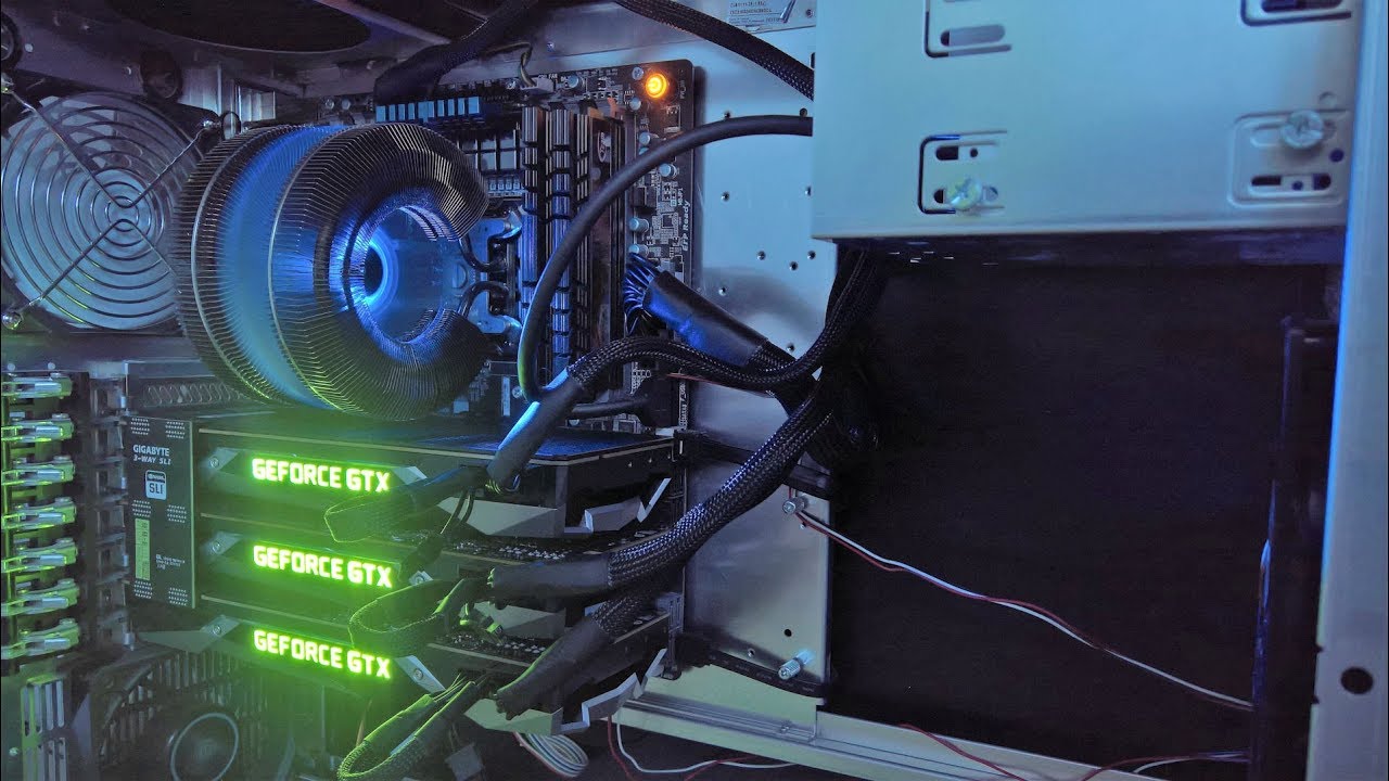 3-WAY SLI GTX 1080 Ti + Intel Core I7-4960X (Сборка, тестирование)