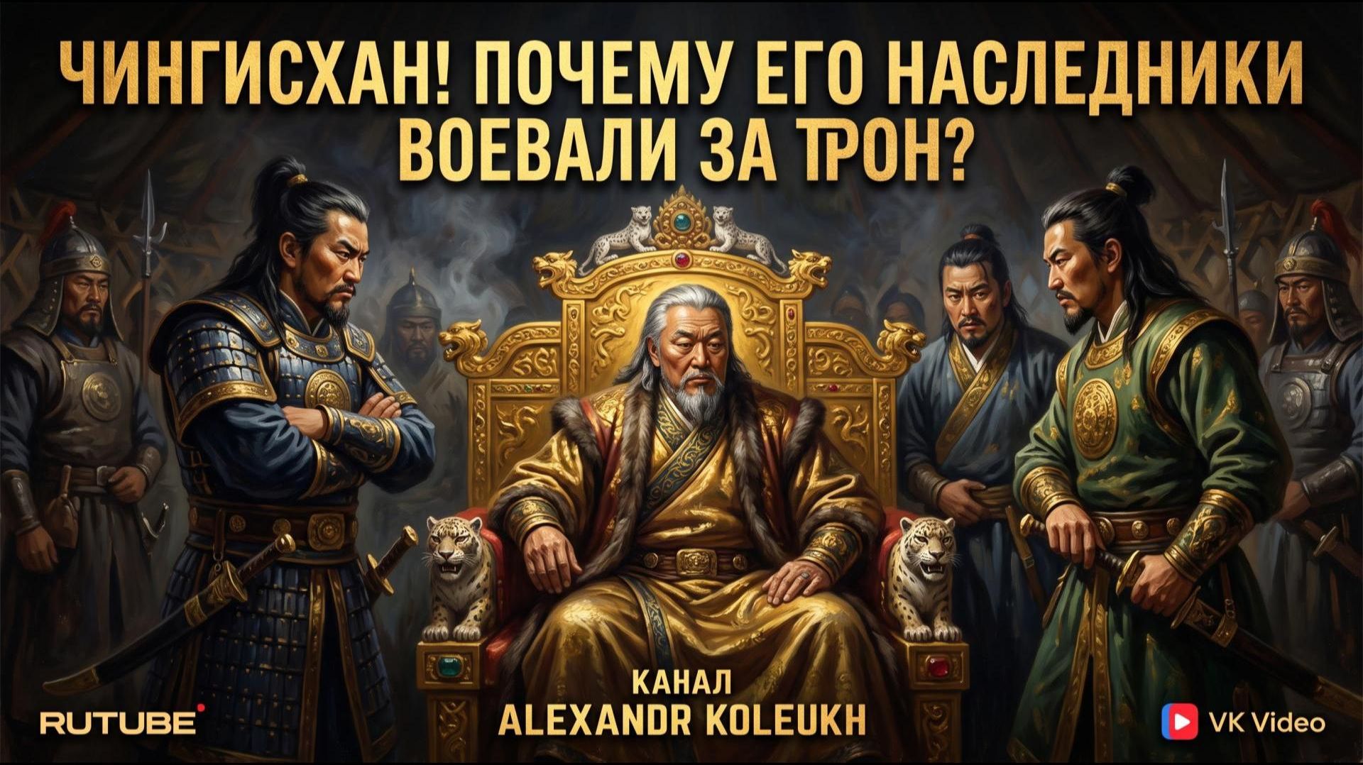 ЧИНГИСХАН! Почему его наследники воевали за трон?
