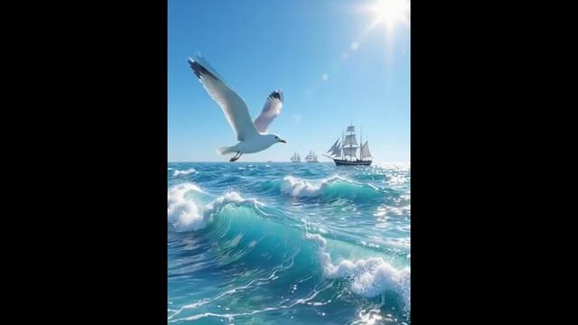 море и чайка