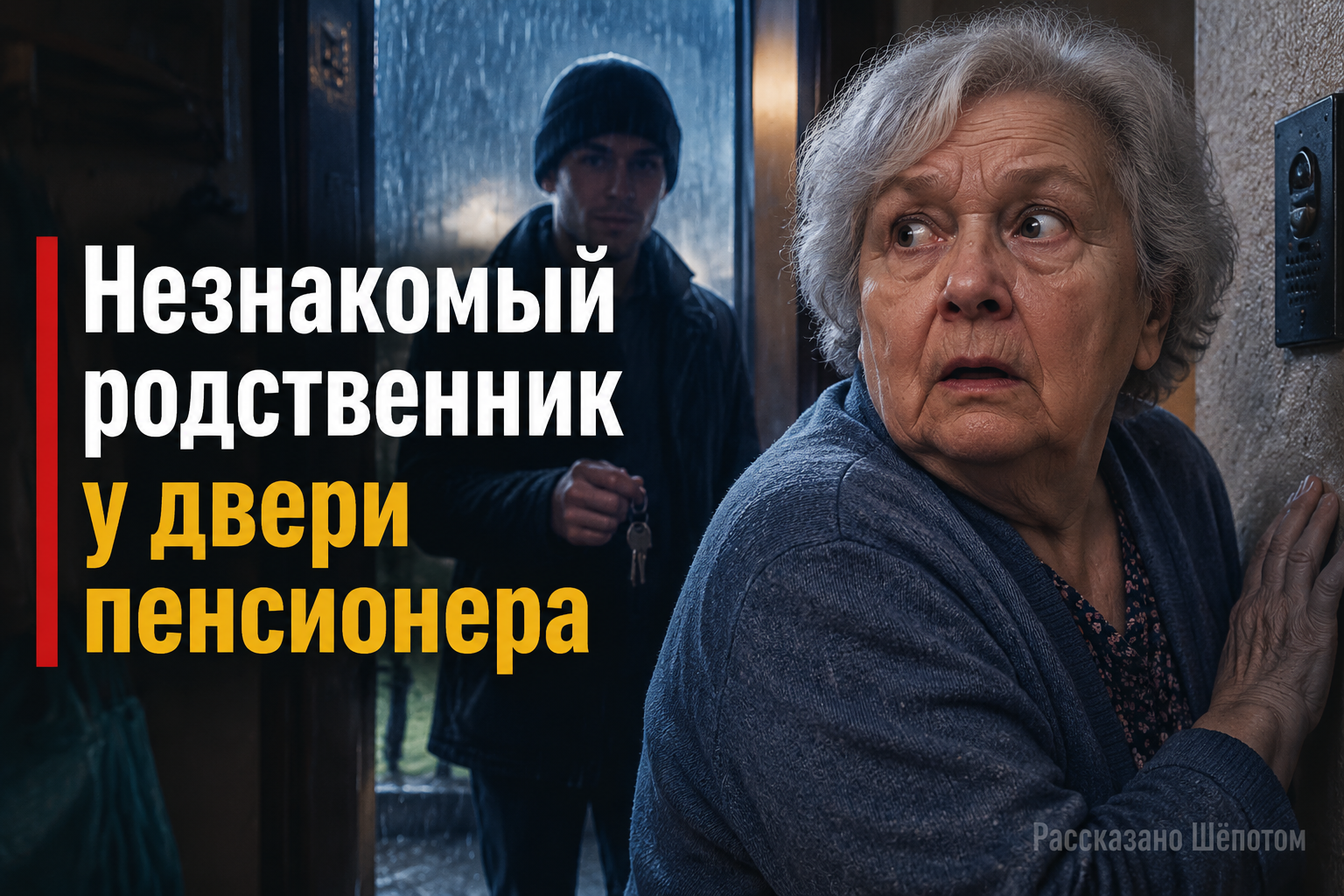 Консьержка заметила странного родственника у квартиры соседа