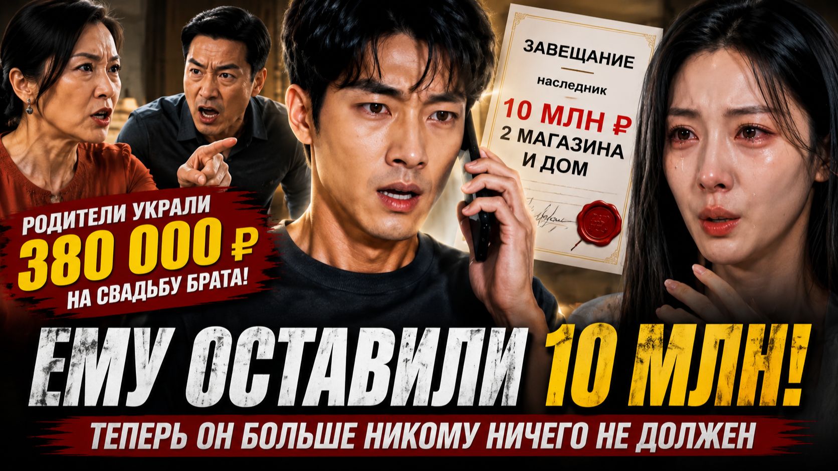 РОДНЫЕ УКРАЛИ 380 000 НА СВАДЬБУ БРАТА — НО ОН УЗНАЛ, ЧТО ЕМУ ОСТАВИЛИ 10 МЛН!