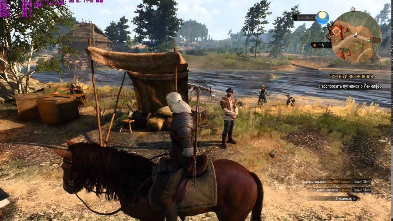ведьмак 3 Witcher 3 AMD Athlon(tm)x4 740  Msi GeForce Gtx760