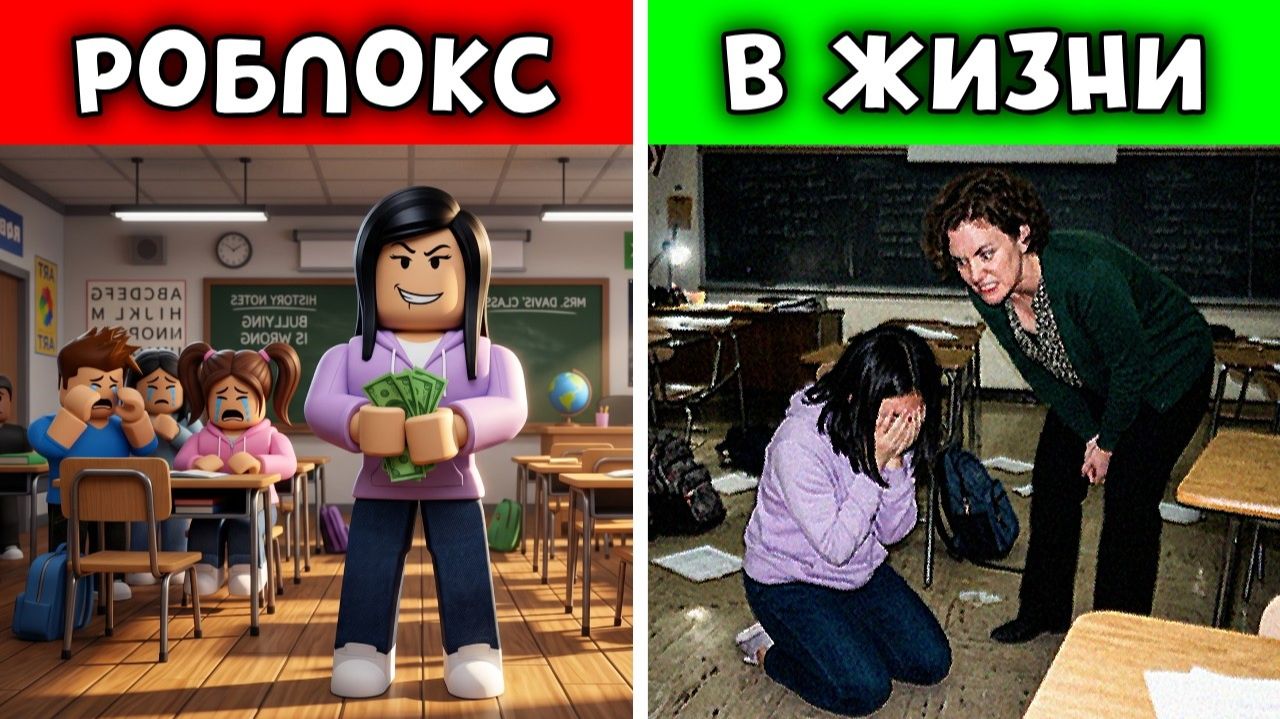 ОНА ОБМАНЫВАЛА ВЕСЬ КЛАСС ЧЕРЕЗ ROBLOX