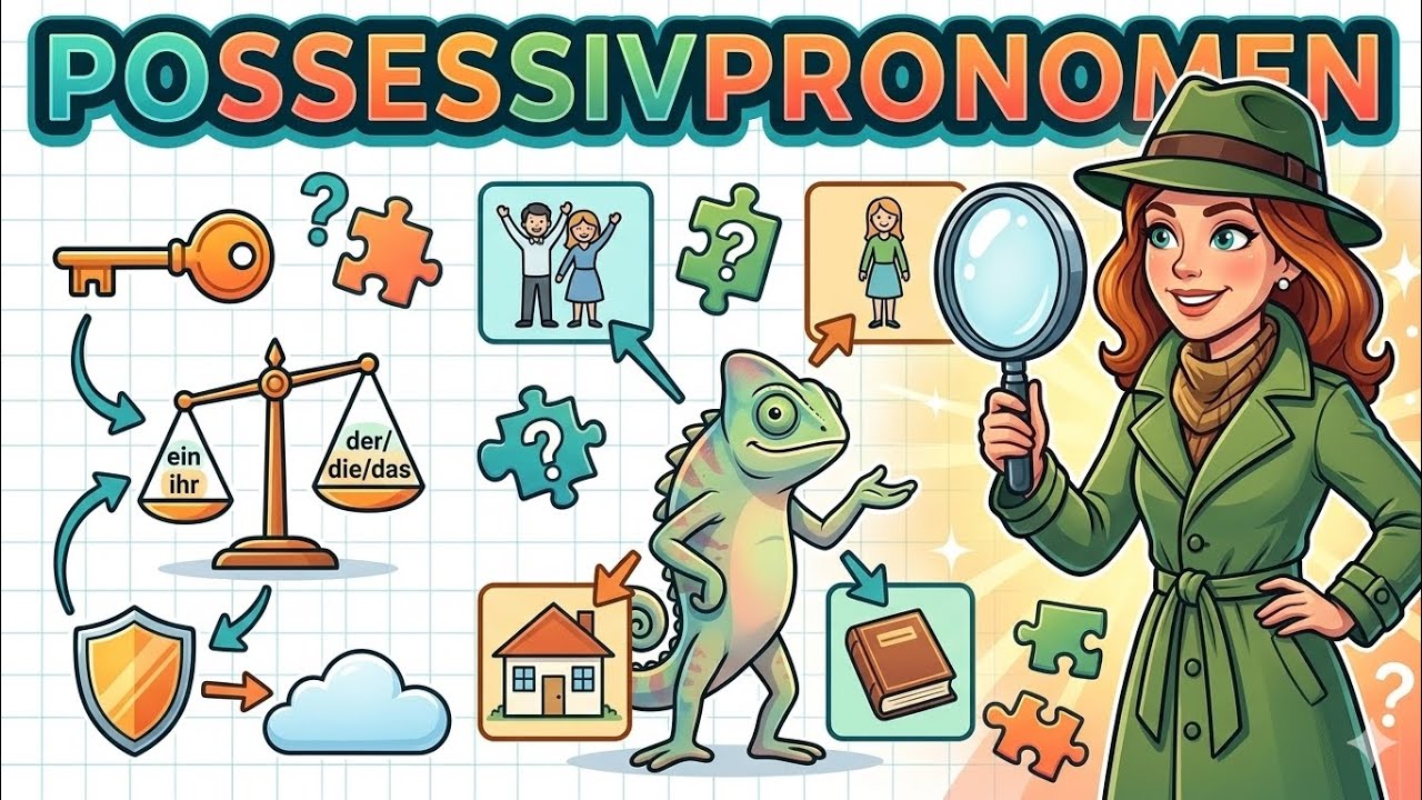 Possessivpronomen: как сказать мой твой его. Как не путать mein dein sein и ihr?