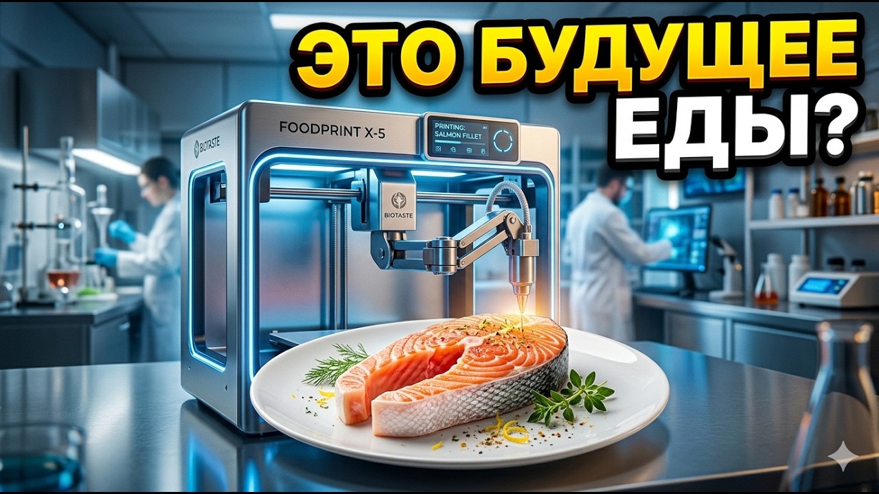 Еда из 3D–принтера — будущее, которое уже наступило!