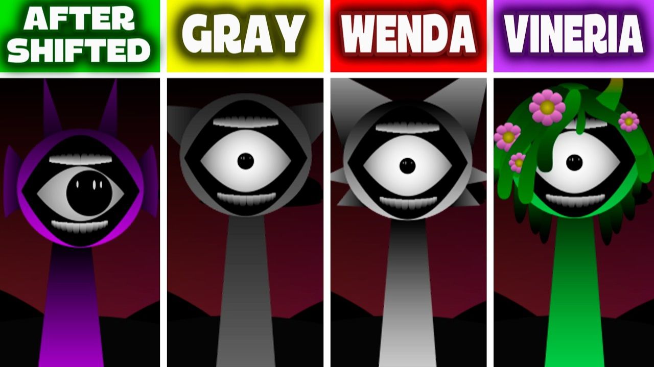 INCREDIBOX SPRUNKI: SHIFTED 🔄 НО ВСЕ — GRAY 🌫️, WENDA 💊, VINERIA 🌿! ⚡🌀