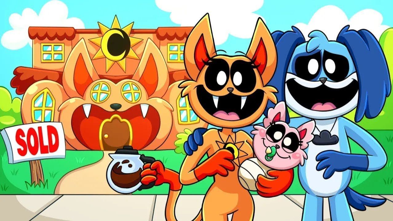 КОТОФЕИН — ХМУРАЯ СЕМЕЙКА! Poppy Playtime 3 — Русские анимации