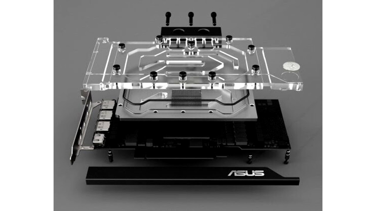 EK Partners Up With ASUS To Deliver Water Cooled GeForce RTX 30 Series GPUs