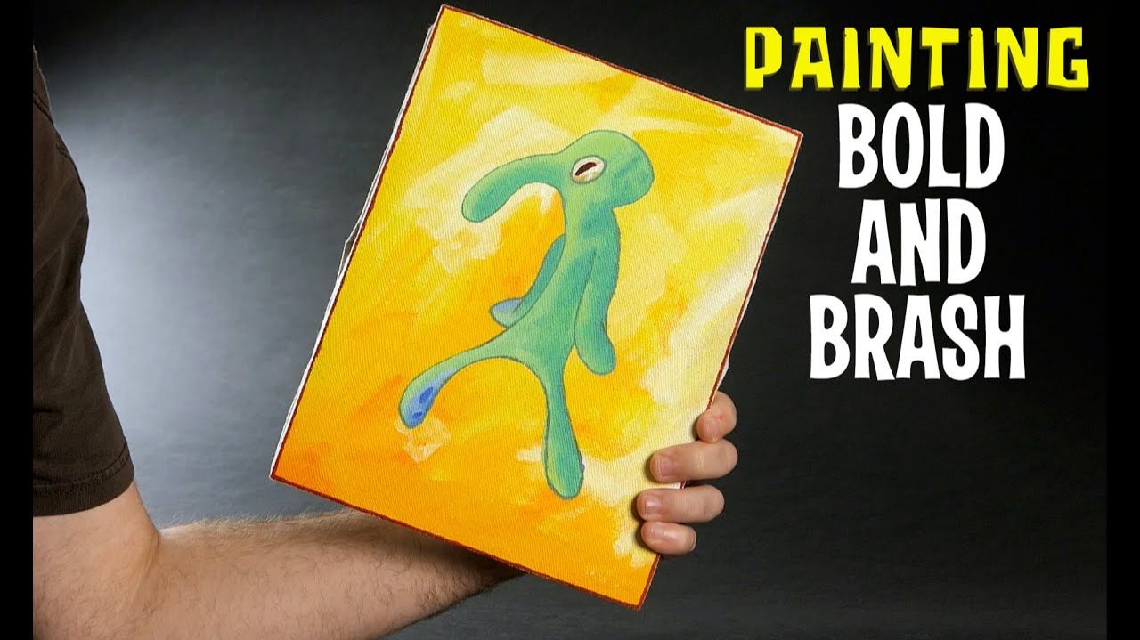 Painting 'Bold And Brash' - SpongeBob SquarePants