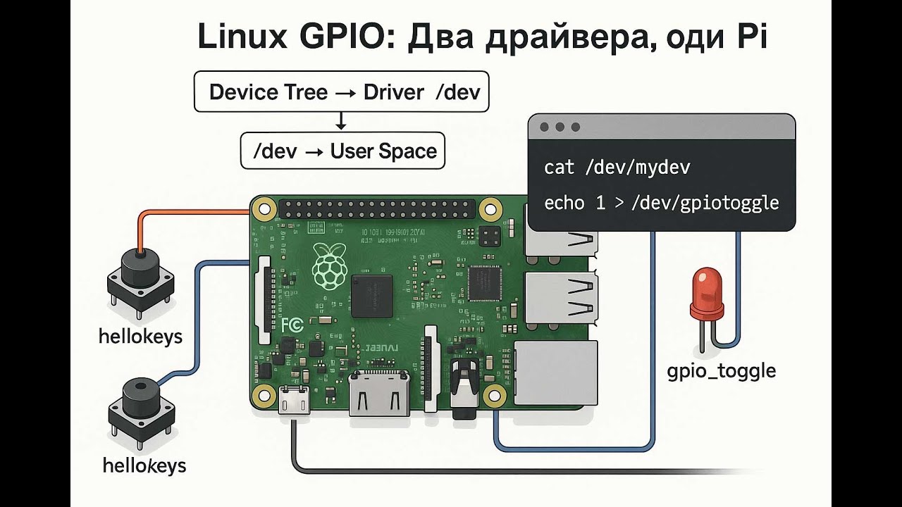 Глава 5.6  Собираем Gpio_toggle.ko — шаг за шагом — Проверяем работу 2-ух платформенных драйверов!