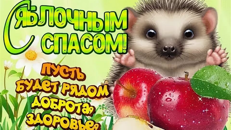 С Яблочным Спасом. Самая лучшая музыкальная открытка.