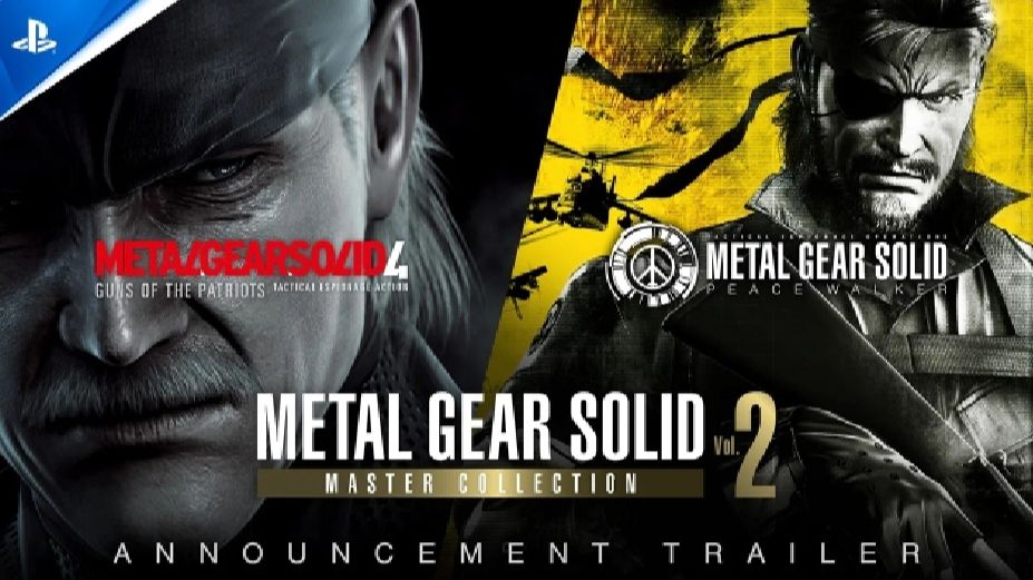 Metal Gear Solid Master Collection Vol2 - Announce Trailer PS5 Games