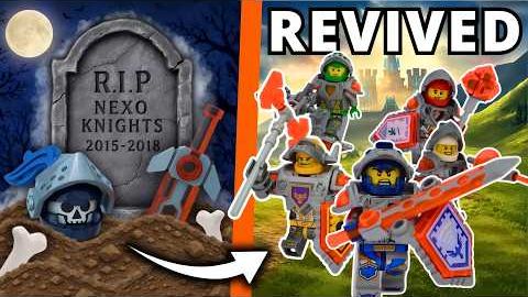 Я попытался возродить LEGO NEXO KNIGHTS...