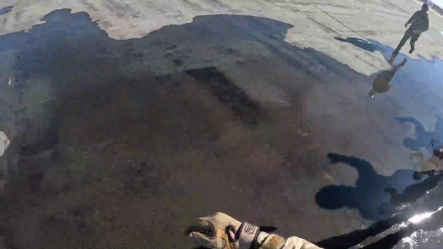 Тренировки по высадке с вертушки