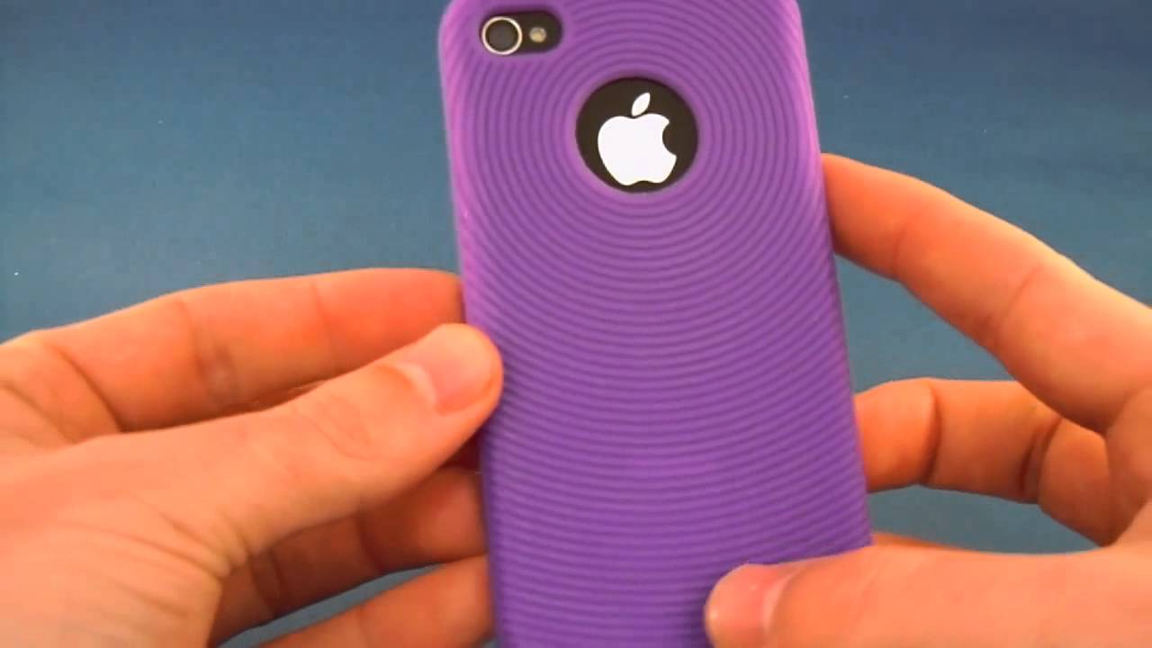 More Swirling Series Silicone Case - чехол для IPhone 4