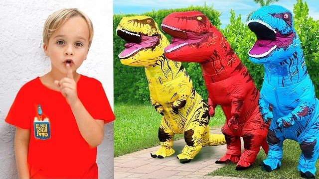 Весёлые приключения с динозаврами и другие истории для детей