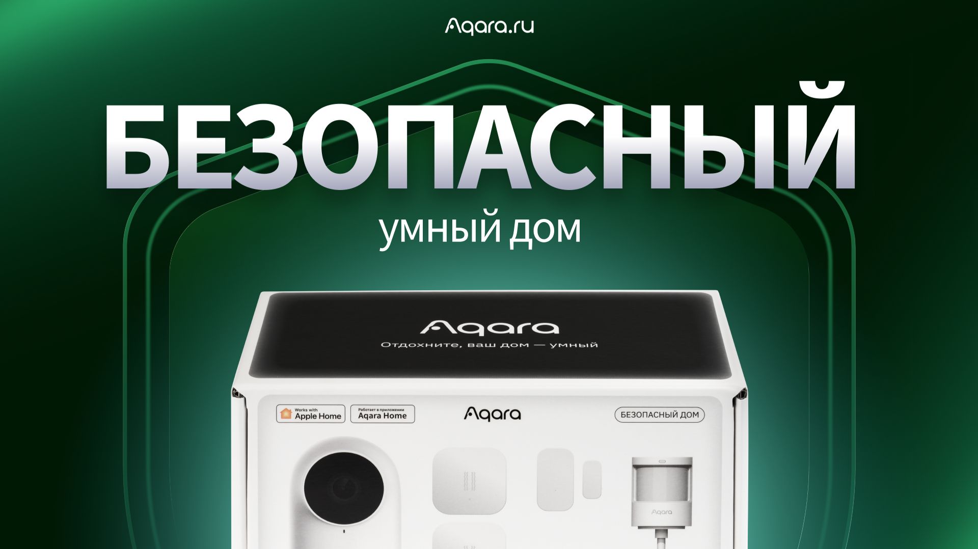 Защита дома в одном комплекте Aqara  Безопасный дом