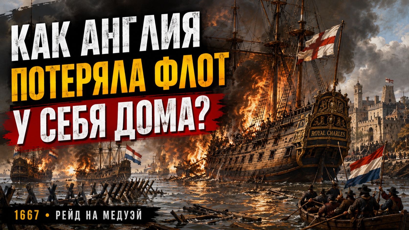 Как Англия Потеряла Флот Прямо У Себя Дома?