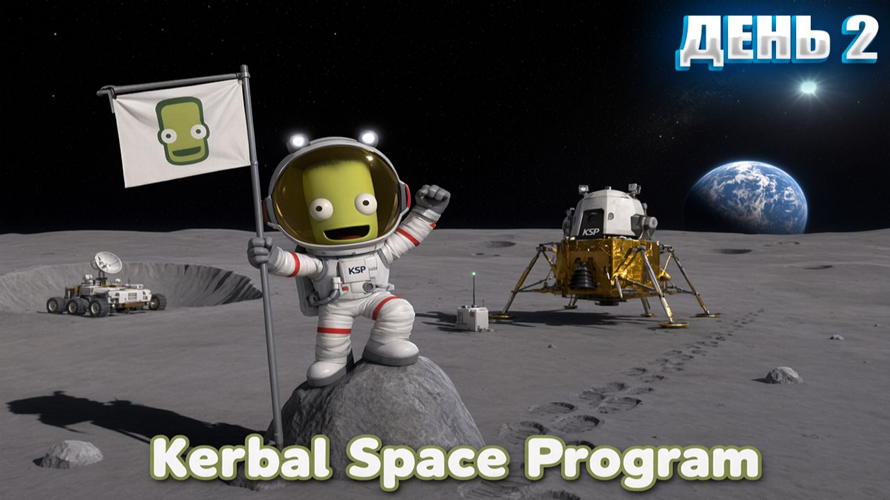КАТАЕМ ТУРИСТОВ в Kerbal Space Program  День 2