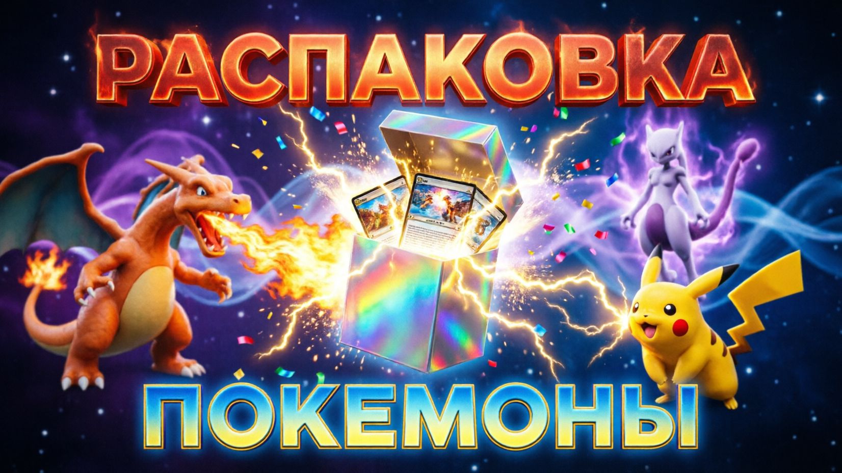 РАСПАКОВКА ПОКЕМОНЫ 🔥РАСПАКОВКА И ОБЗОР ПОКЕМОНОВ— самый эпичный анбоксинг сезона