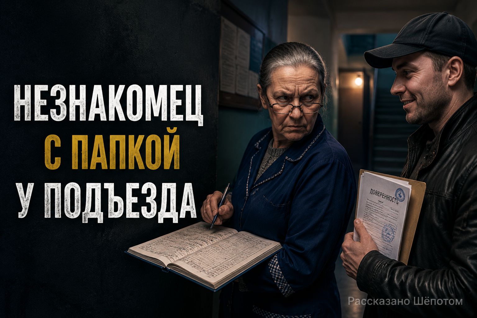 Консьержка заметила странность в словах незнакомца