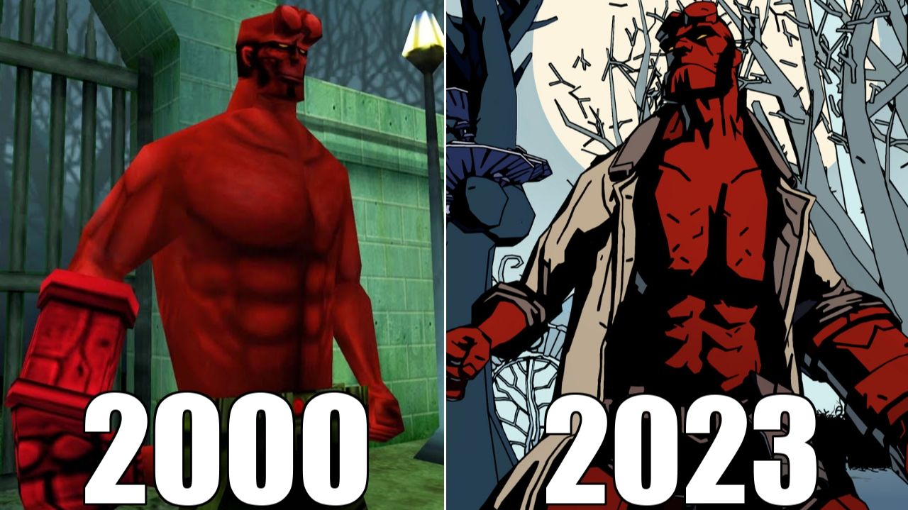 Эволюция Хеллбоя в играх [2000-2023]