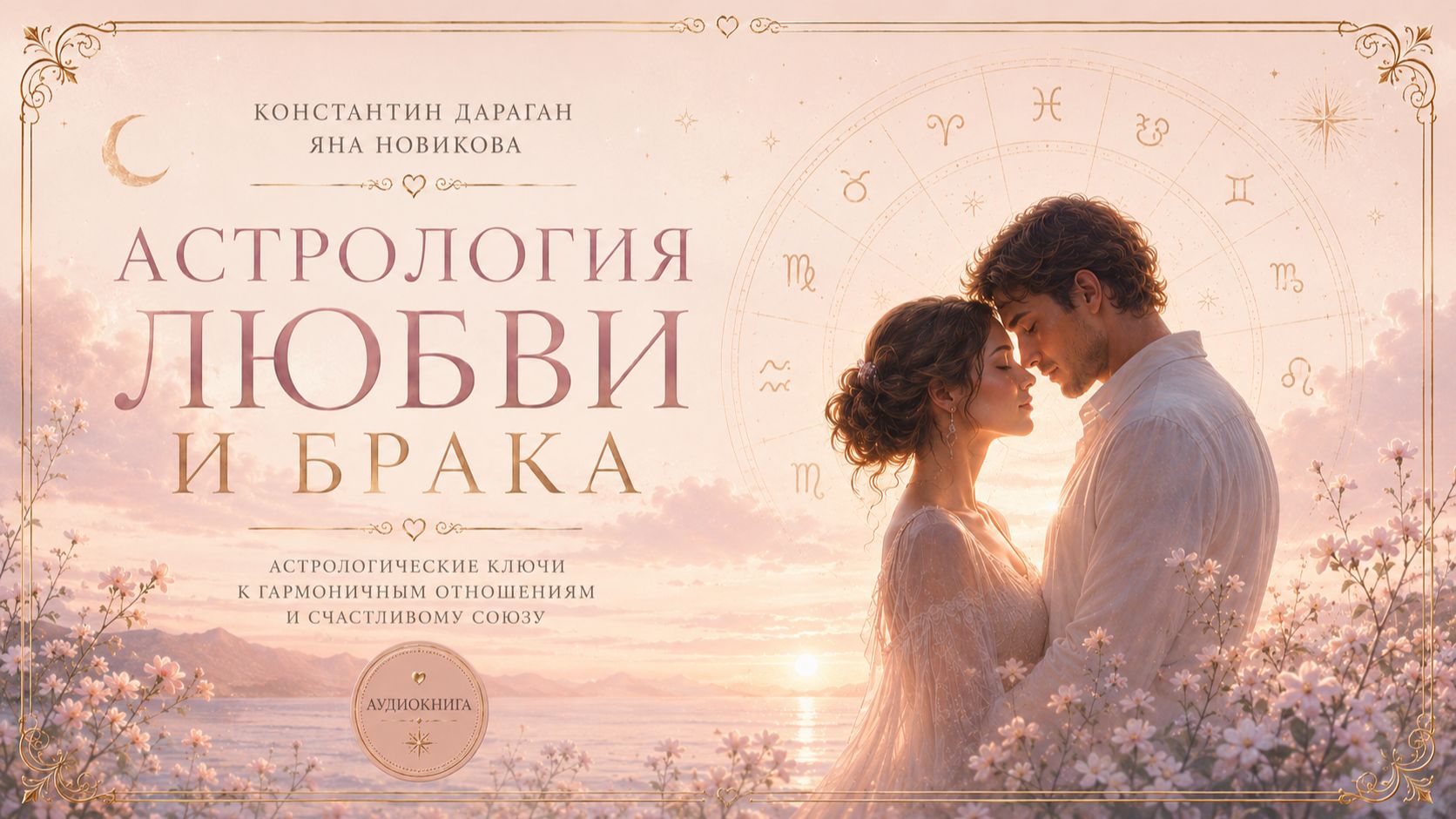 Астрология любви и брака  Аудиообзор книги Константина Дарагана и Яны Новиковой  Синастрия