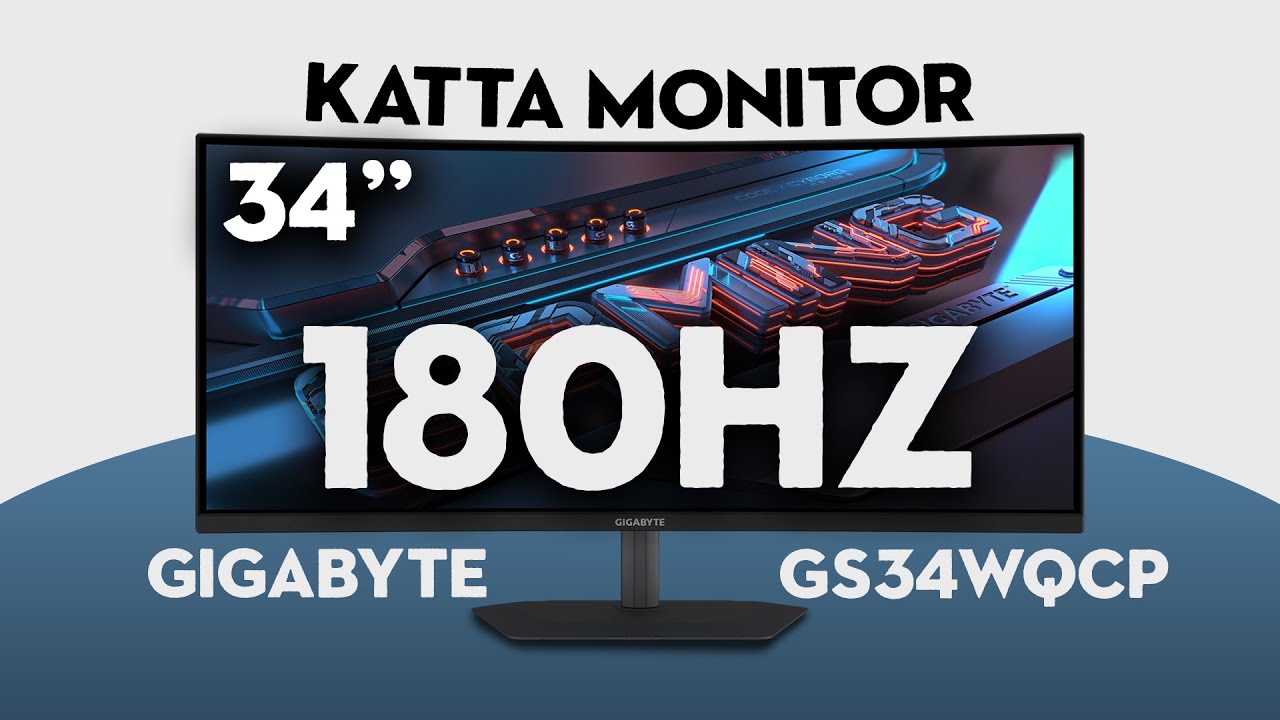 🎬 Gigabyte GS34WQC – KATTA Va SIFATLI Monitor! Kino, O‘yin Va Ish Uchun Ideal 💻 | To‘liq Tahlil 🔥