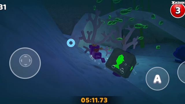 ПРОХОЖУ КРИСТАЛЬНУЮ ЛАГУНУ В SUPER BEAR ADVENTURE 
