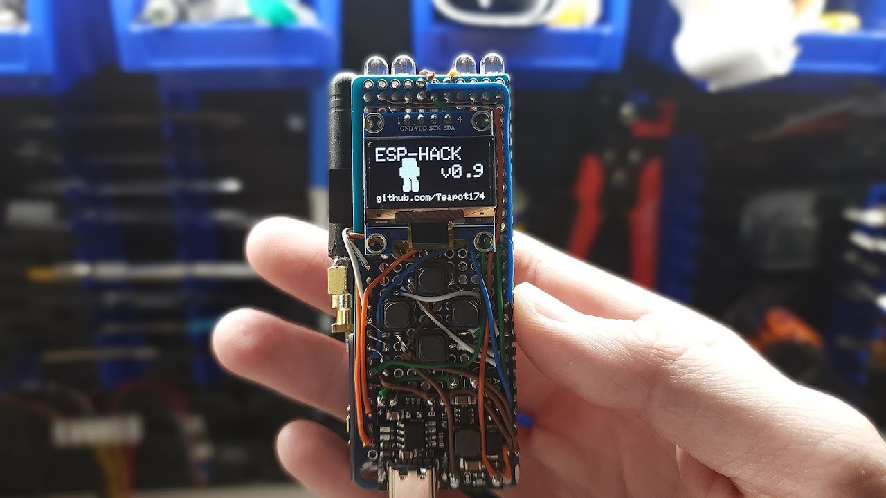 ESP-HACK — интересное пентест-устройство. Обзор и туториал