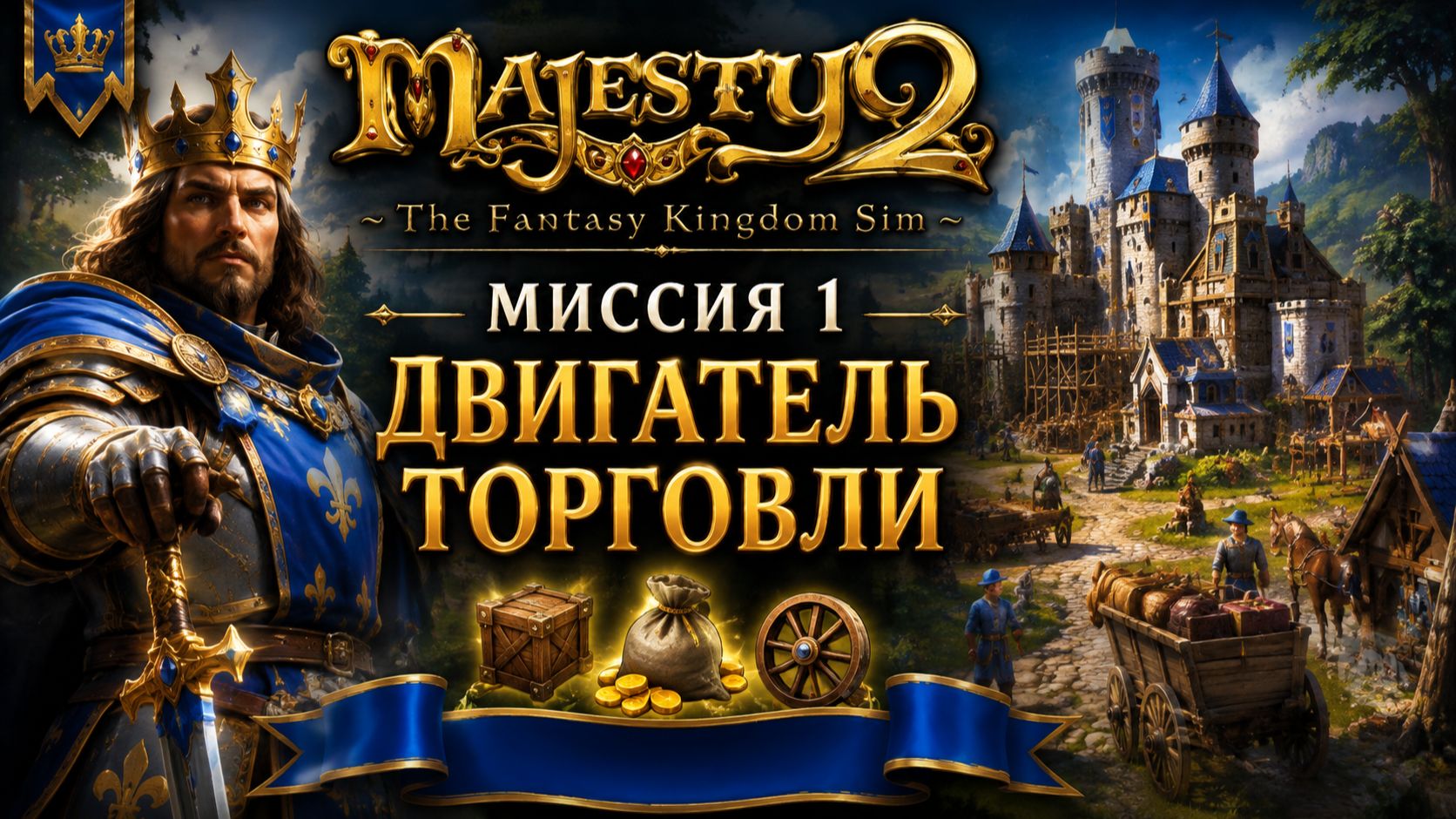Majesty 2: The Fantasy Kingdom Sim Миссия 1 Двигатель Торговли