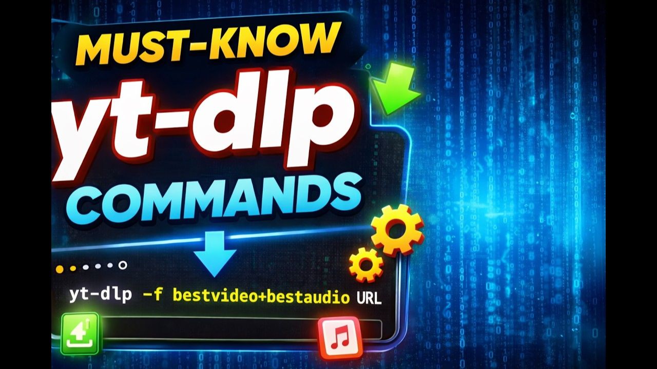 Best yt-dlp Commands for Beginners Download Anything