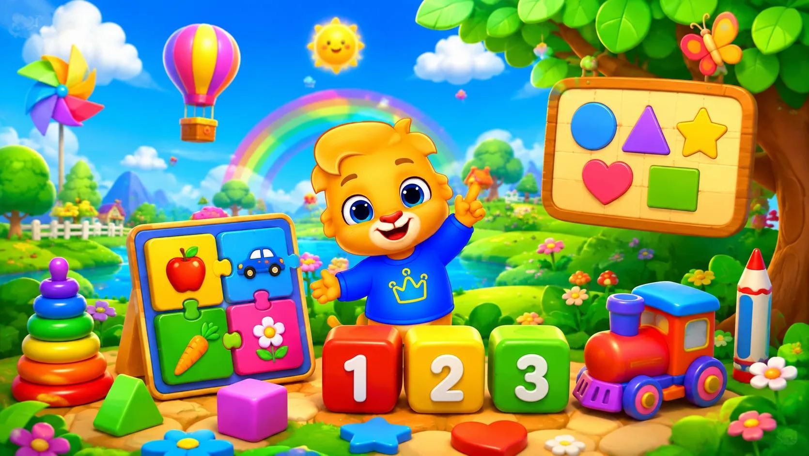 Лукас и друзья . развивающие игры для детей.