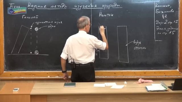 Физика 6.Иллюстративная демонстрация опыта Ньютона