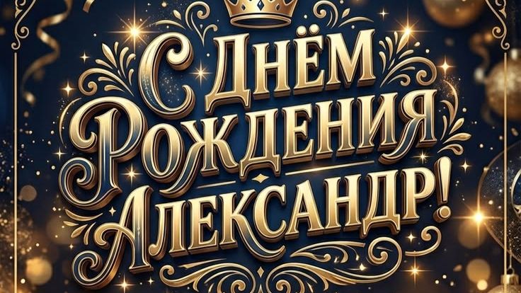 С днем рождения, Александр! Музыкальное поздравление с душой для Саши 💪🎶