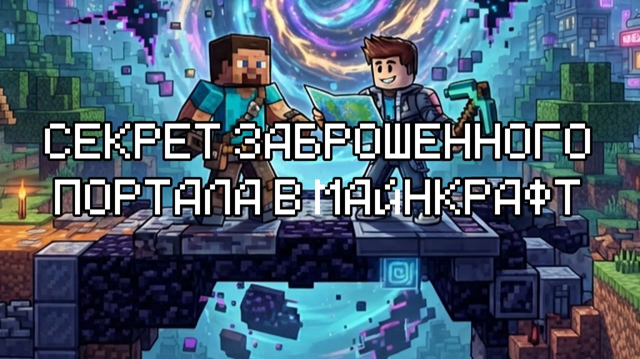 Секрет заброшенного портала в майнкрафт