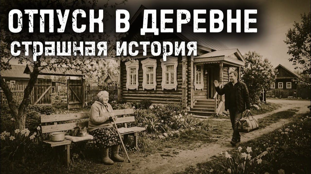 Отпуск в деревне СТРАШНАЯ ИСТОРИЯ НО НОЧЬ