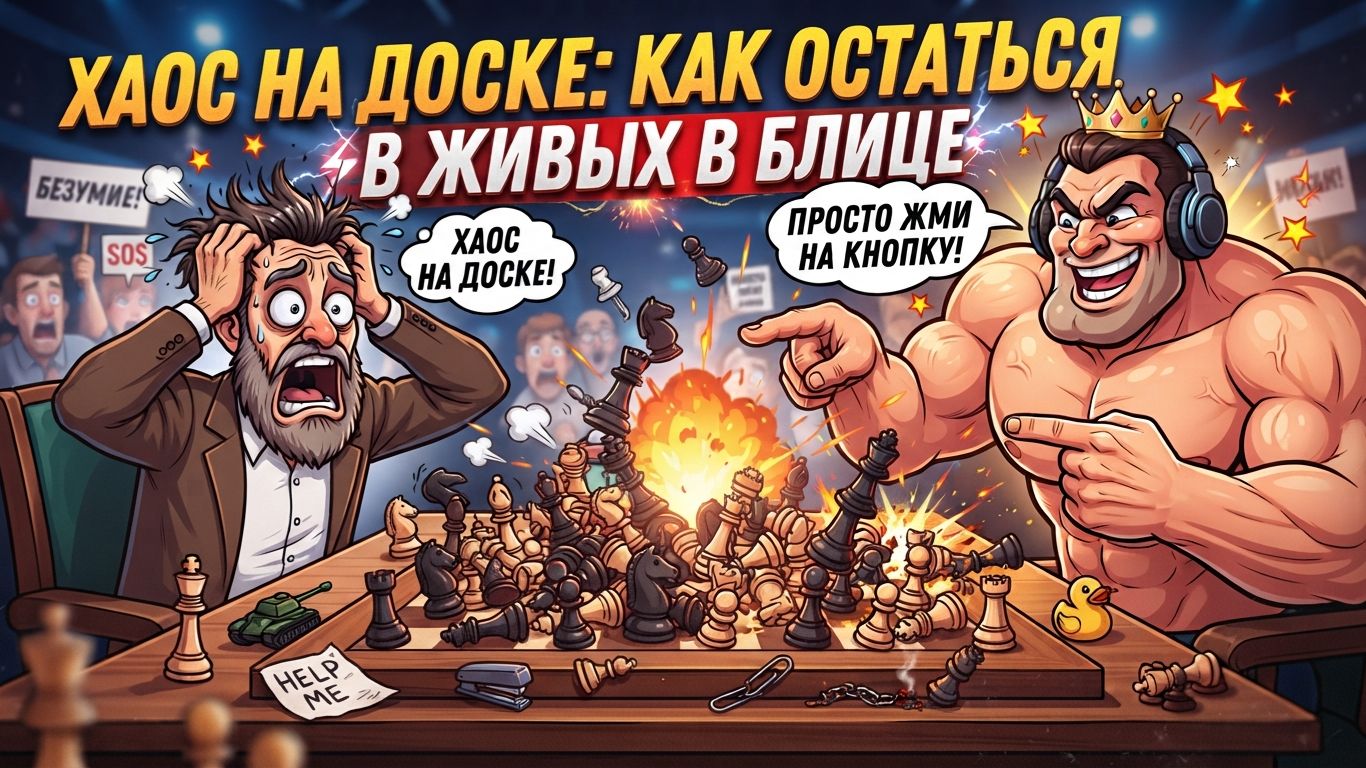 ХАОС НА ДОСКЕ: Как остаться в живых в блице