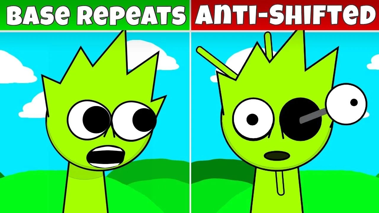 спрунки sprunki но фаза 1 повторяет  за anti-shifted фаза 3 