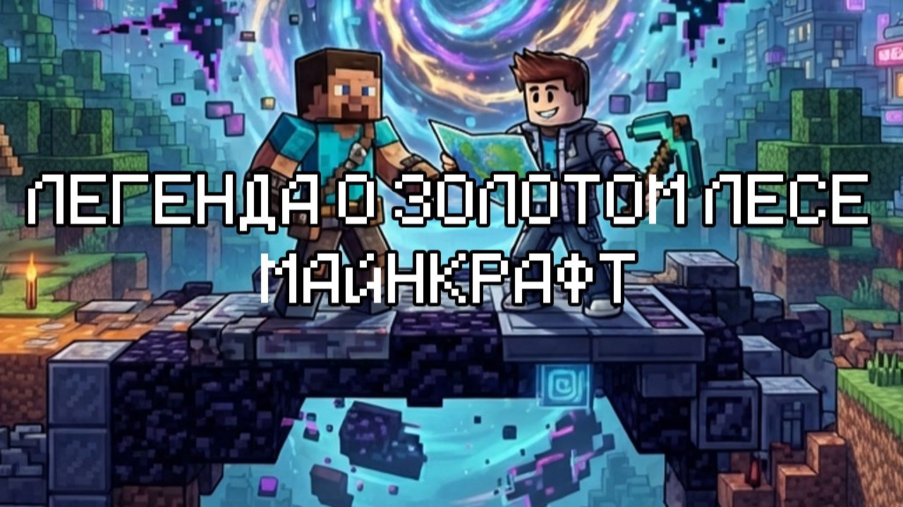 Легенда о золотом лесе майнкрафт
