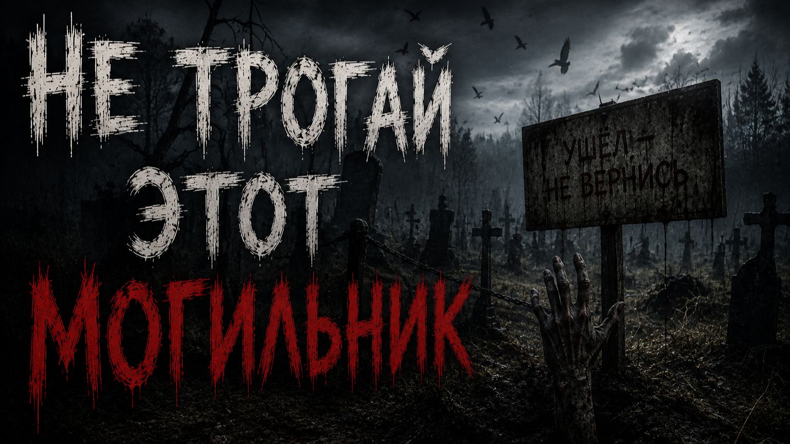 НЕ ТРОГАЙ ЭТОТ МОГИЛЬНИК Страшные истории ужасы историинаночь хорор