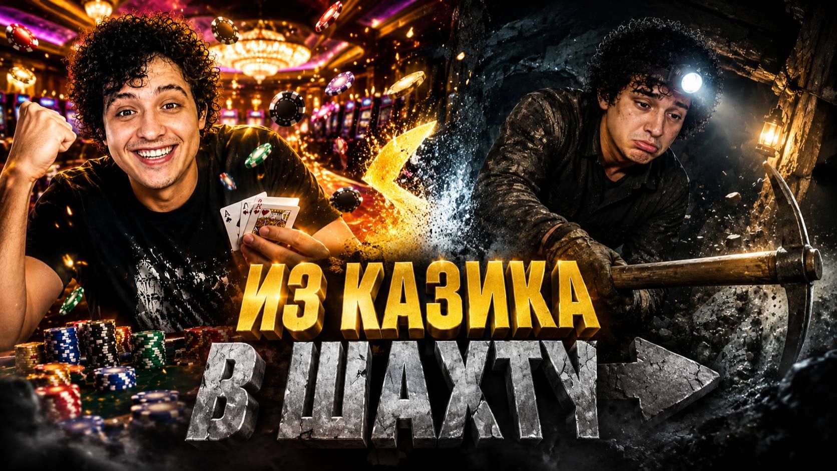 ИЗ КАЗИКА В ШАХТУ (Pratfall)