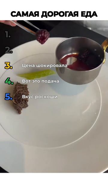 ТОП ДОРОГОЙ ЕДЫ