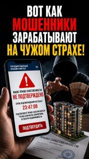 ВОТ КАК мошенники зарабатывают на ЧУЖОМ страхе! #недвижимость #квартира