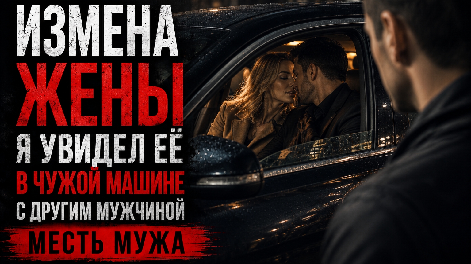 ИЗМЕНА ЖЕНЫ. МУЖ УВИДЕЛ ЖЕНУ В ЧУЖОЙ МАШИНЕ..... МЕСТЬ МУЖА
